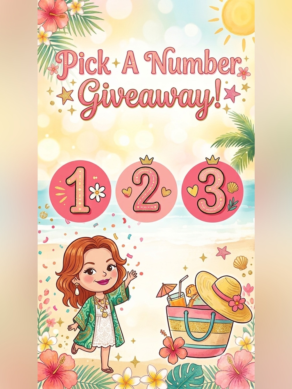 Pick A Number Giveaway!